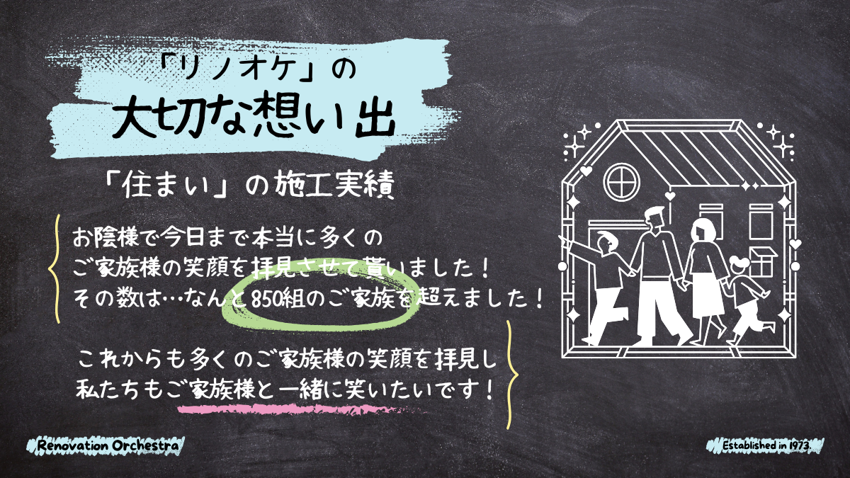 「住まい」の施工実績